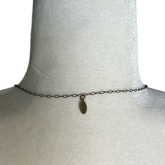 Boho Luxe Long Druzy Necklace - Picture 3 of 4